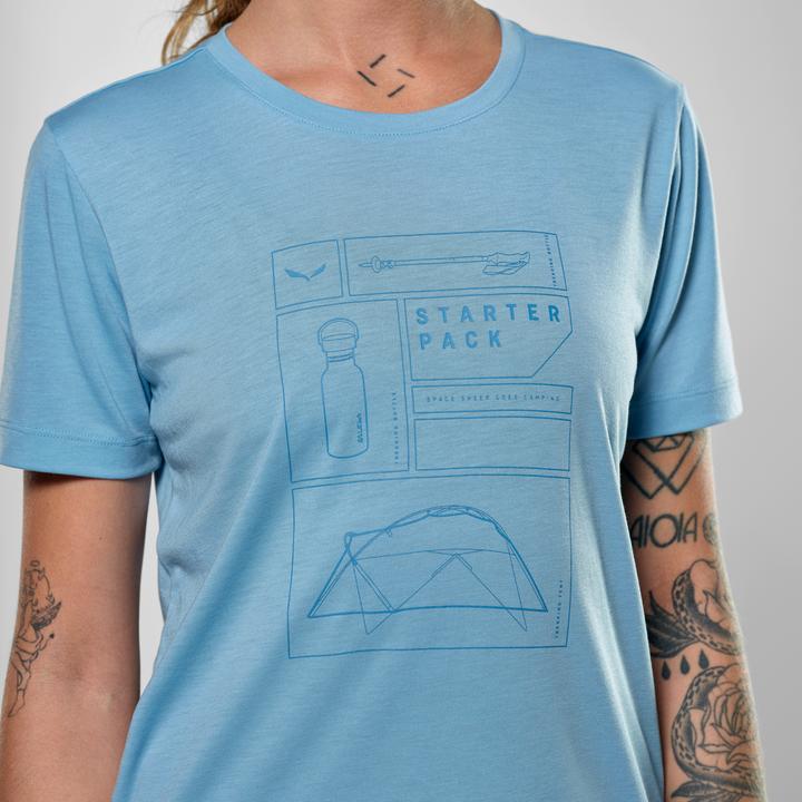 Image du produit Salewa Eagle Pack Dry'Ton T-Shirt Da (48)