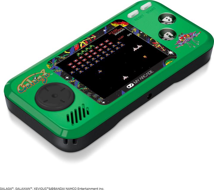 Actual product image Sombo Retro Pocket Player Galaga