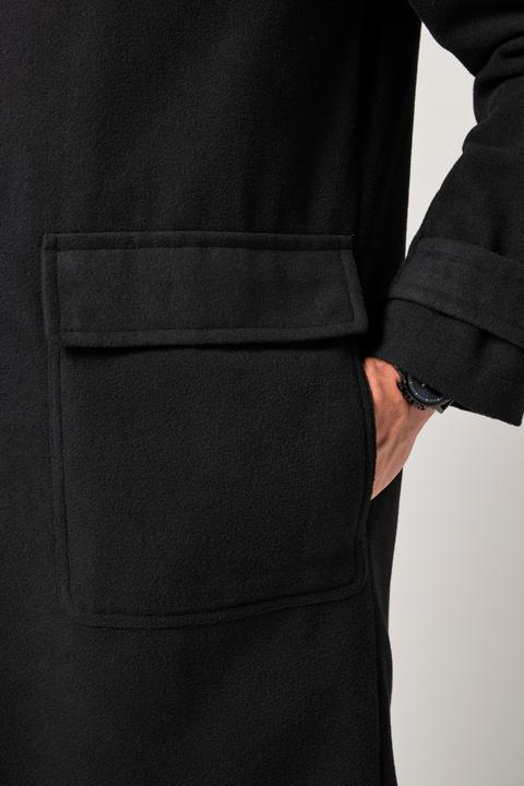 Produktbild JP1880 Wolloptik Funktionsmantel, wasserabweisend, Kapuze, Zipper, bis 7 XL (5XL)