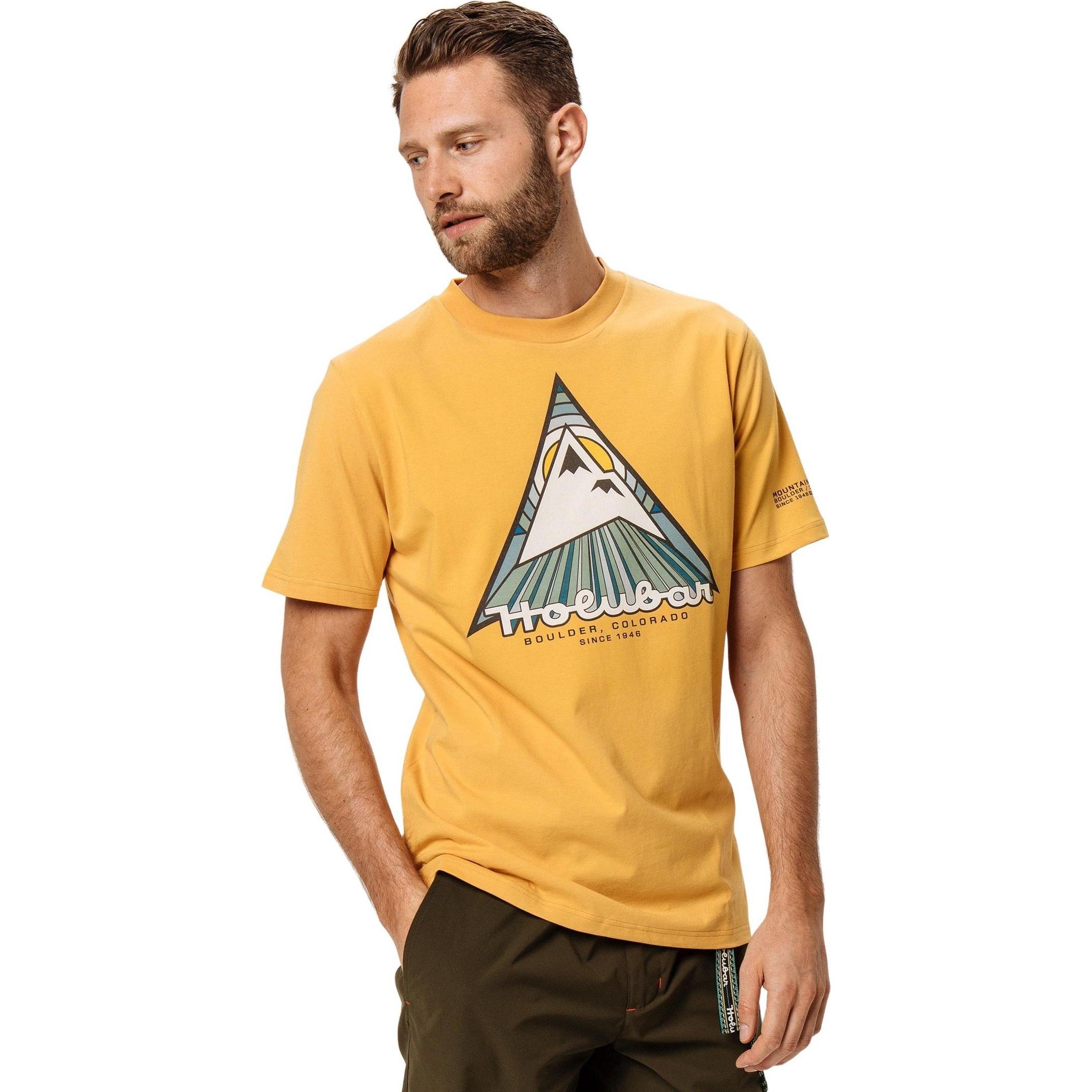 Holubar, Herren, Shirt, t-hirt, Gelb, (S)
