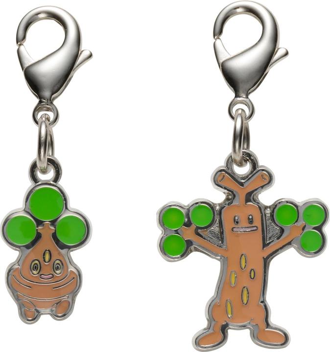 Immagine prodotto Pokémon Pokemon Center - Portachiavi Bonsly, Sudowoodo - 2 pezzi