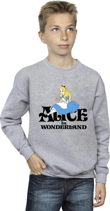 Produktbild Disney Jungen Alice im Wunderland Teetrinker Klassisches Sweatshirt (152, 158)