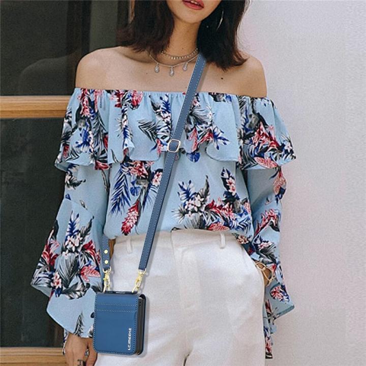 Produktbild LC.Imeeke L1 Series Leder Etui Hülle (Samsung Galaxy Z Flip7)