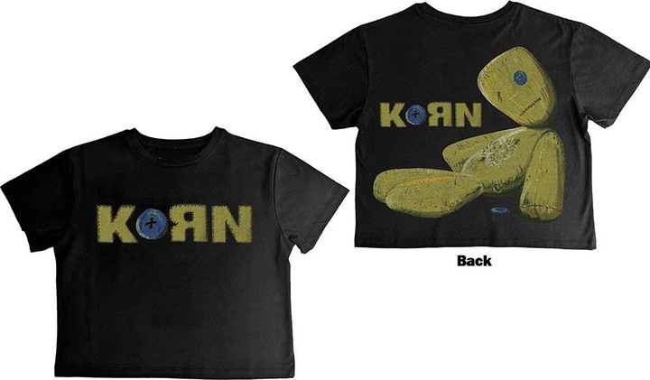 Produktbild Korn Doll Issues Back Print Crop Top (Girlie) (XS)