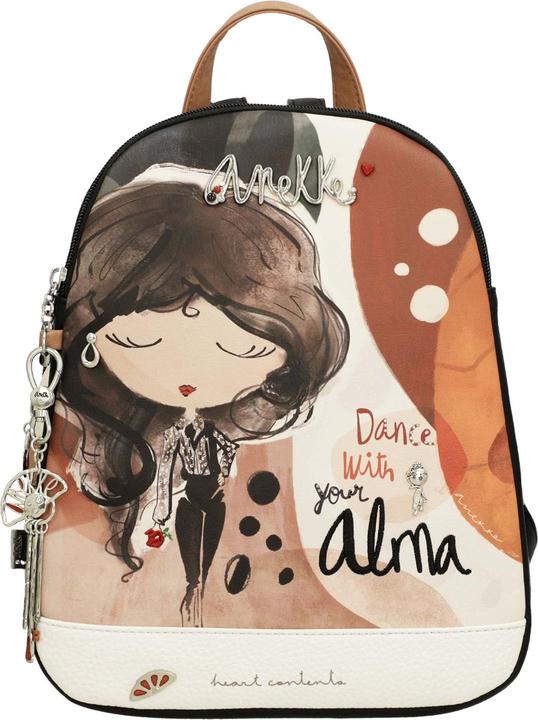 Multicolor (braun / Motiv / creme / altrosa)