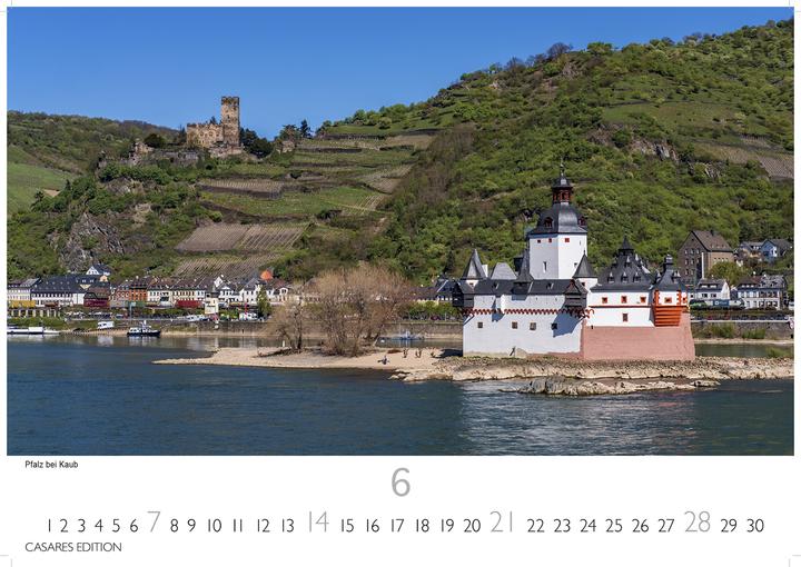 Image du produit Der Rhein 2026 L 35x50cm (35 x 50 cm, Allemand)