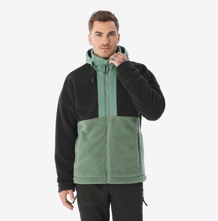 Immagine prodotto Quechua Fleecejacke Herren Sherpa warm Winterwandern - SH900 grün (L)