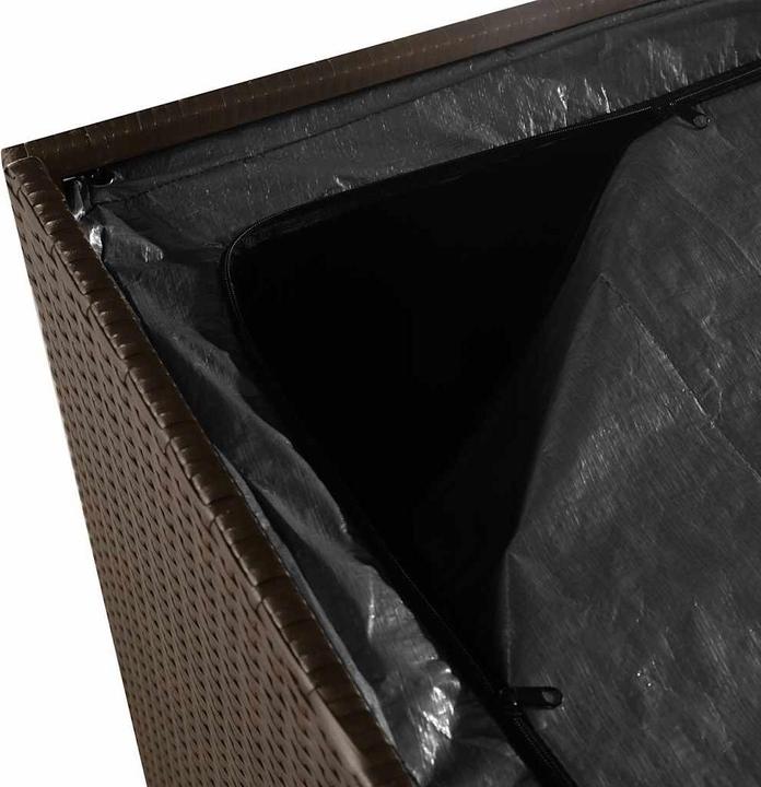 Actual product image vidaXL Garten-Aufbewahrungsbox
