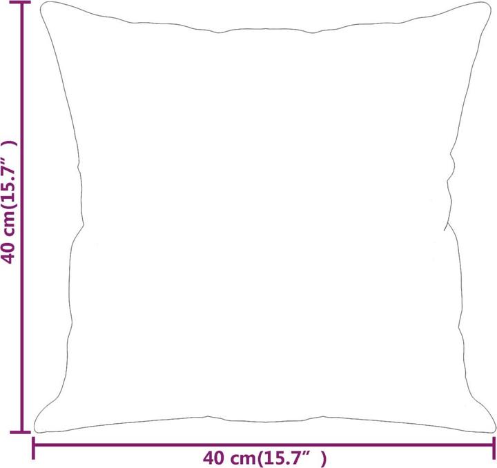 Image du produit vidaXL Derrik (40 x 40 cm)