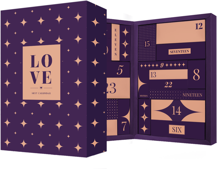 Dreamtoys Dream Toys Pleasure Box Sexy adventskalender 2024 Erotische adventskalender voor koppels en singles