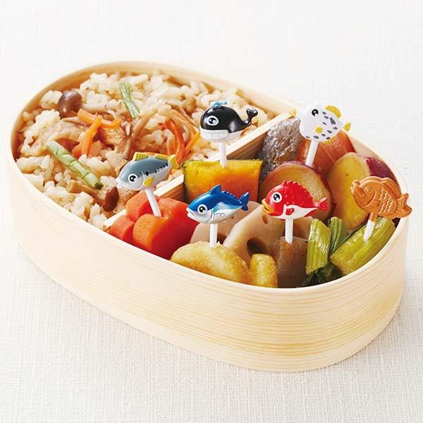 Produktbild Torune Bento Picks "Fische" 6er Pack