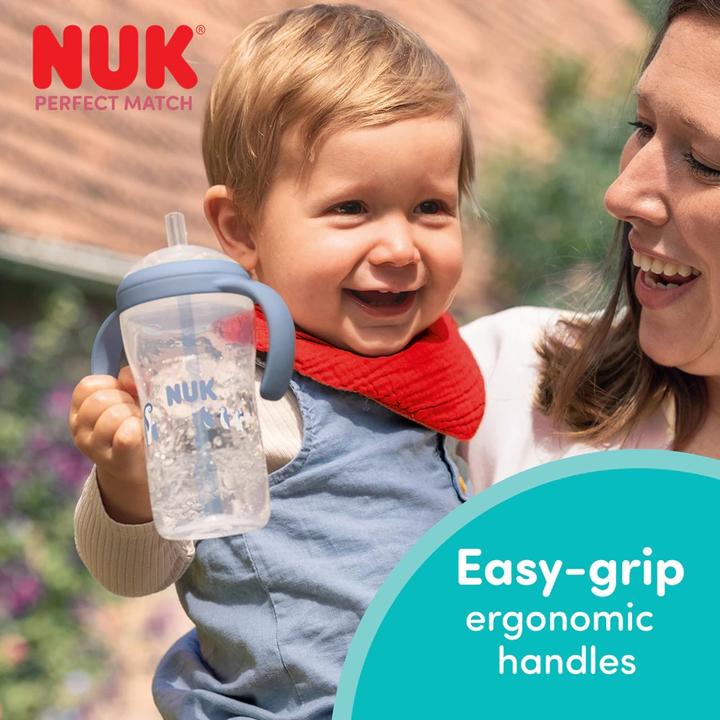 Actual product image NUK Perfect Match Penguin Bottle with Straw (150 ml)