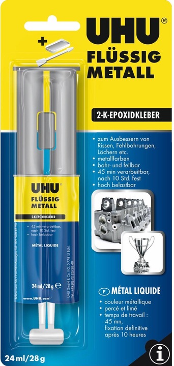Actual product image UHU Liquid metal (28 g, 25 ml)
