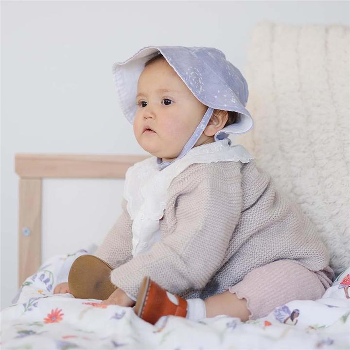 Immagine prodotto Bébé au Lait Cappello da sole classico in mussola (Taglia unica)