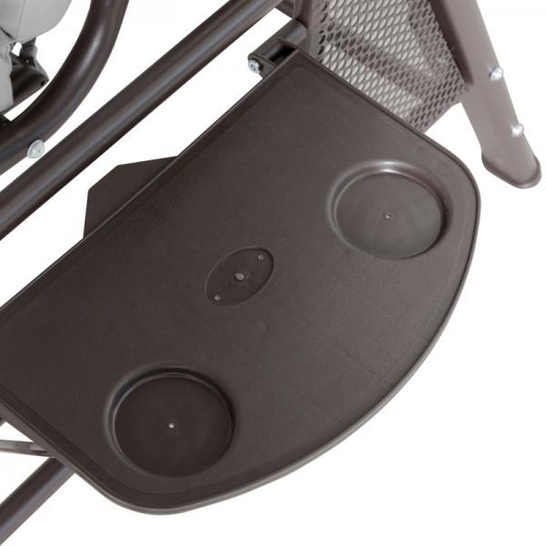 Image du produit Outsunny Balancelle hollywoodienne 2 places avec toit solaire