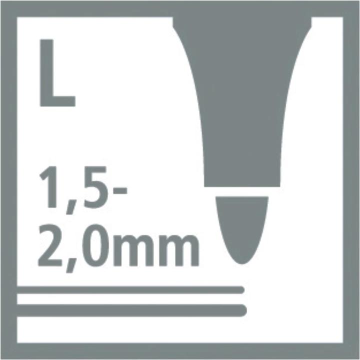 Actual product image STABILO Trio Scribbi Spring-loaded triangular felt-tip pen (Multicoloured, 8 x)