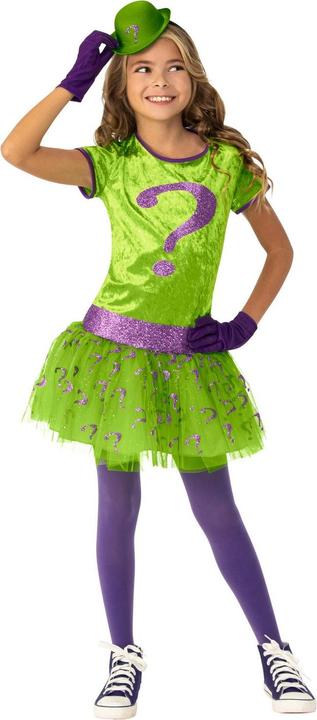 Produktbild Batman Kostüm ‘” ’Riddler“ Mädchen (116)