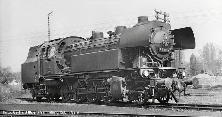 Image du produit Piko Locomotive à vapeur BR 83.10 DR Ep.III,DC (Piste H0)