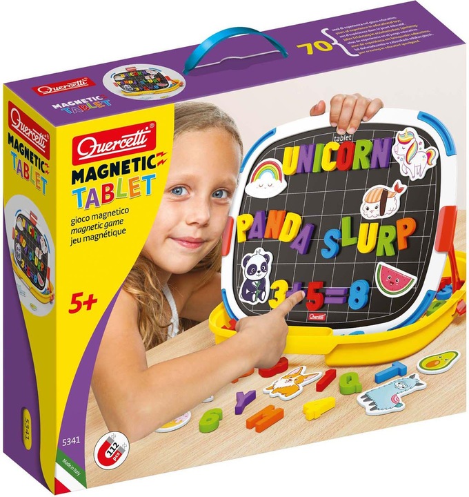 Image du produit Quercetti Plateau magnétique lettres et chiffres
