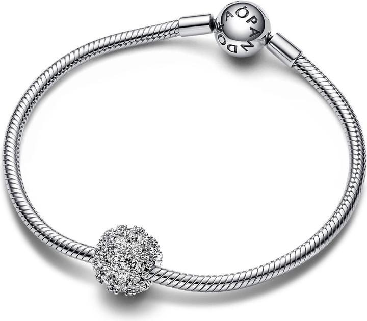 Image du produit Pandora Pavé rond scintillant Charm (Argent 925)