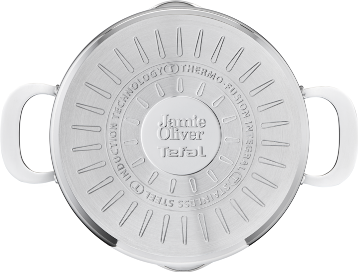 Actual product image Tefal Jamie Oliver Cook Smart 7 pcs (24 cm, Pan set + pot set, Stainless steel)