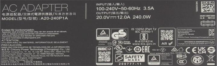 Immagine prodotto ASUS 0A001-00972000 (240 W)