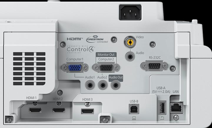 Actual product image Epson EB-760W (WXGA, 4100 lm, 0.27 - 0.37:1)