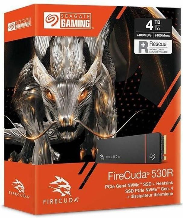 Image du produit Seagate FireCuda 530R with Heatsink (1000 Go, M.2 2280)