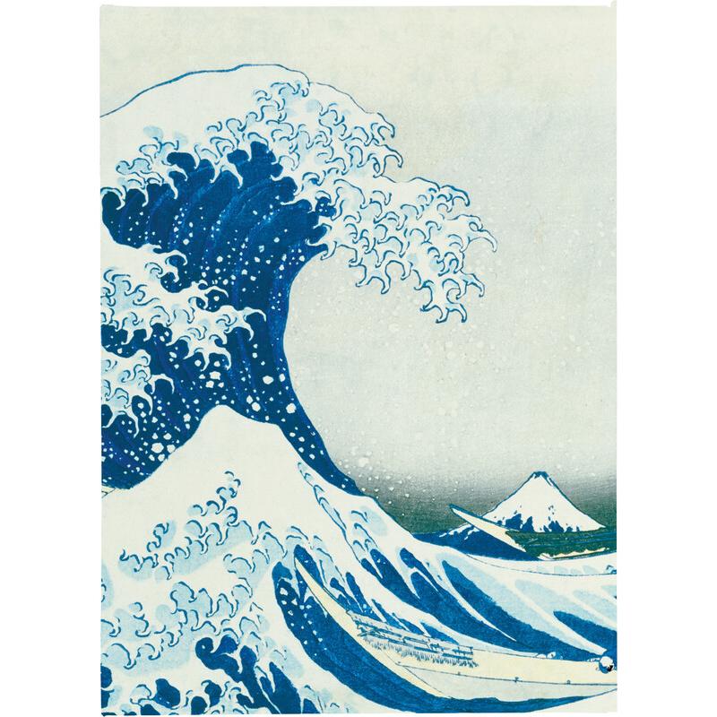 Thumbnail - Katsushika Hokusai: The Great Wave (Foiled Quarto Journal), Fachbücher