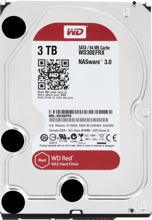 Produktbild WD Red Plus (3 TB, 3.5", CMR)