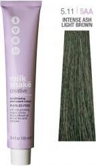 Actual product image Milk_Shake Creative - farba do włosów 100ml, pełna paleta kolorów - 5,11 | 5AA || Intensywny Jasny Popielaty (5,11, Intensywny Jasny Popielaty, 5AA)