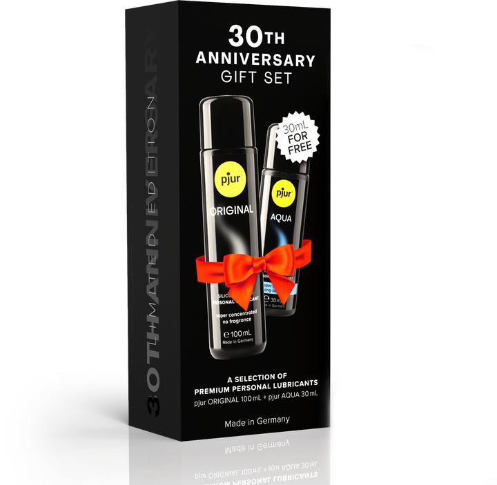 Produktbild Pjur 30. Jubiläums-Geschenkset - 6er-Pack - Original 100 ml / Aqua 30 ml (100 ml)