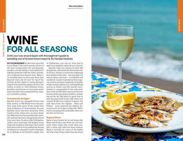 Actual product image Spain (English, Alexis Averbuck, Anna Kaminski, Brand Eveleigh, Collectif, Federica Bocco, Felicity Hughes, Isabel Albiston, Isabella Noble, Jamie Ditaranto, Lucy Lovell, Nanjala Nyabola, The Lonely Planet, 2025)