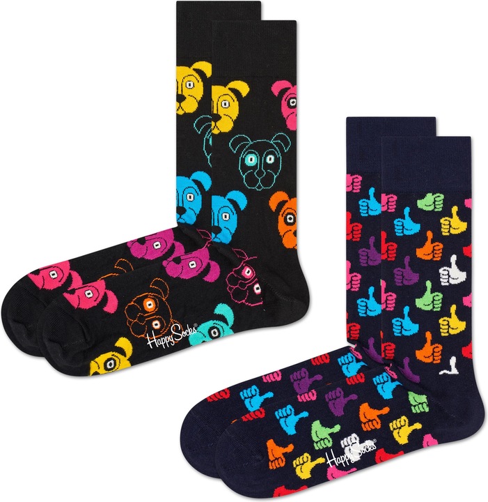 Happy Socks Classic Dog (2er Pack, 41 - 46)