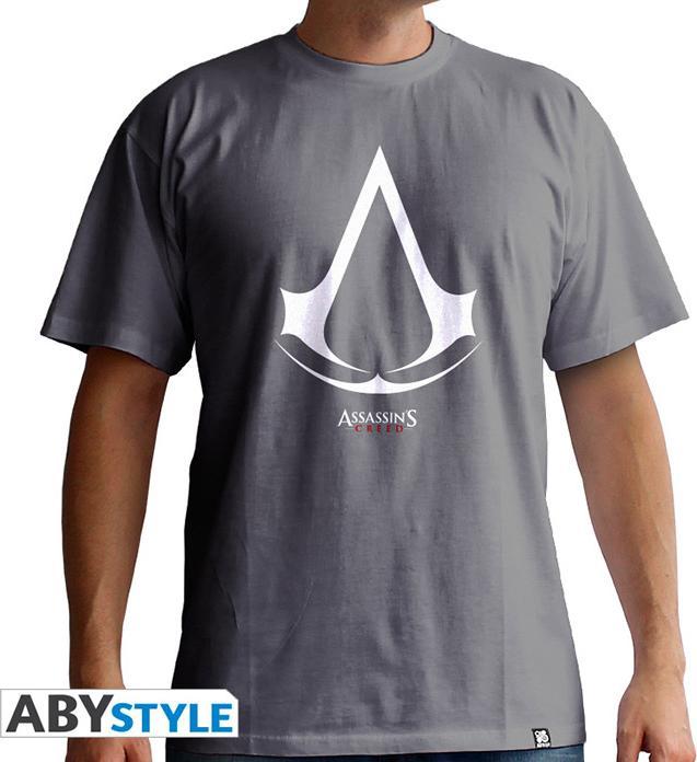 Immagine prodotto ABYstyle Maglietta Assassin's ABY Creed: Logo Assassin's Creed (Grigio) XS (XS)