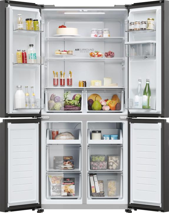 Actual product image Haier HCR3818EWPT Cube 83 Series 3 Refrigerator (463 l)