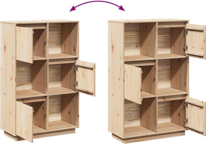 Image du produit vidaXL Highboard (74 x 35 x 117 cm)