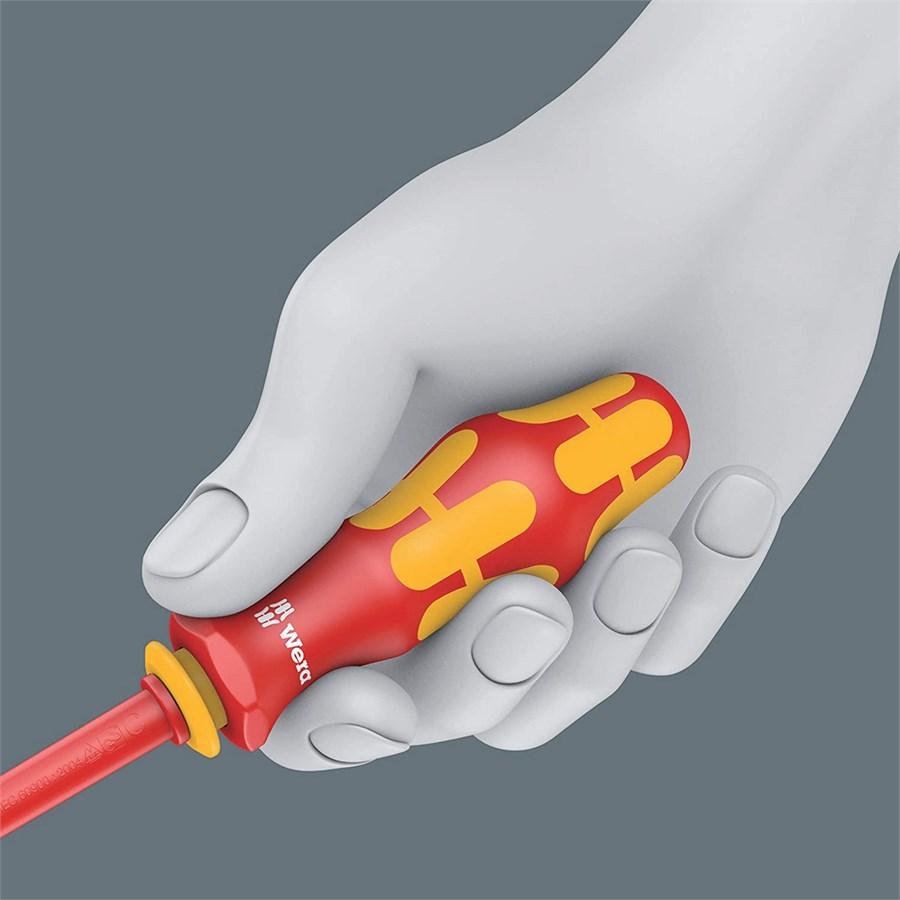 Thumbnail - Wera, Schraubenzieher, Kraftform Kompakt VDE 17 extra slim 1 (Torx (TX), Pozidriv-Kreuzschlitz (PZ), Phillipps-Kreuzschl...
