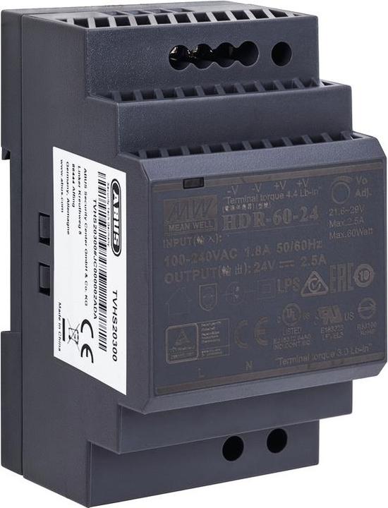 Produktbild Abus 24V DC Netzteil für Hutschiene