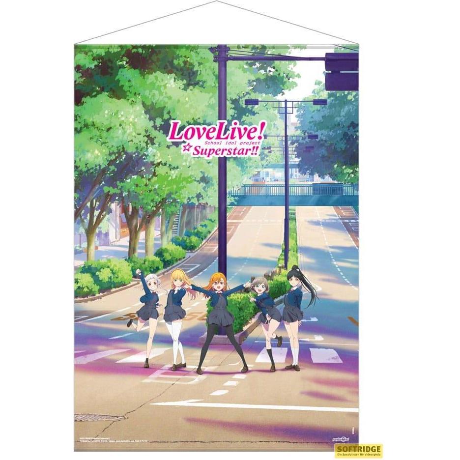 Thumbnail - POPbuddies, Wanddeko, Love Live! Super Star!! wallscroll Maxi Teaser 61 x 91 cm (61 x 91 cm)