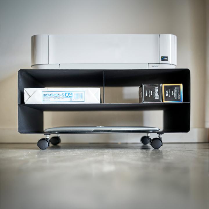 Produktbild Yamazaki Drucker-Regal mit Rollen TOWER