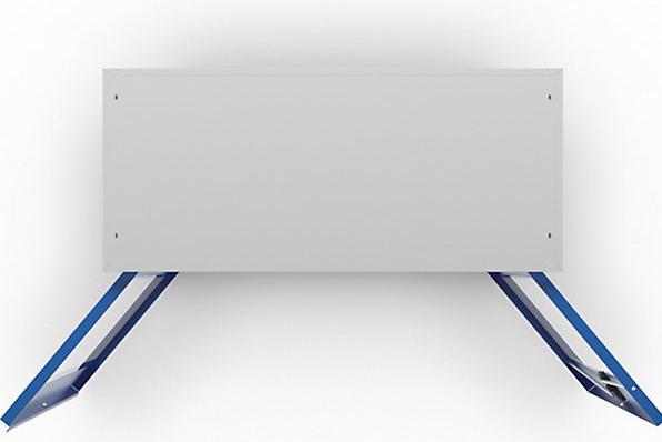 Produktbild Mauser Sichtfensterschrank (95 cm, 195 cm)