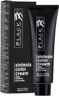 Actual product image Black Professional Line Black Sintesis Color Cream Hair Color 100ml