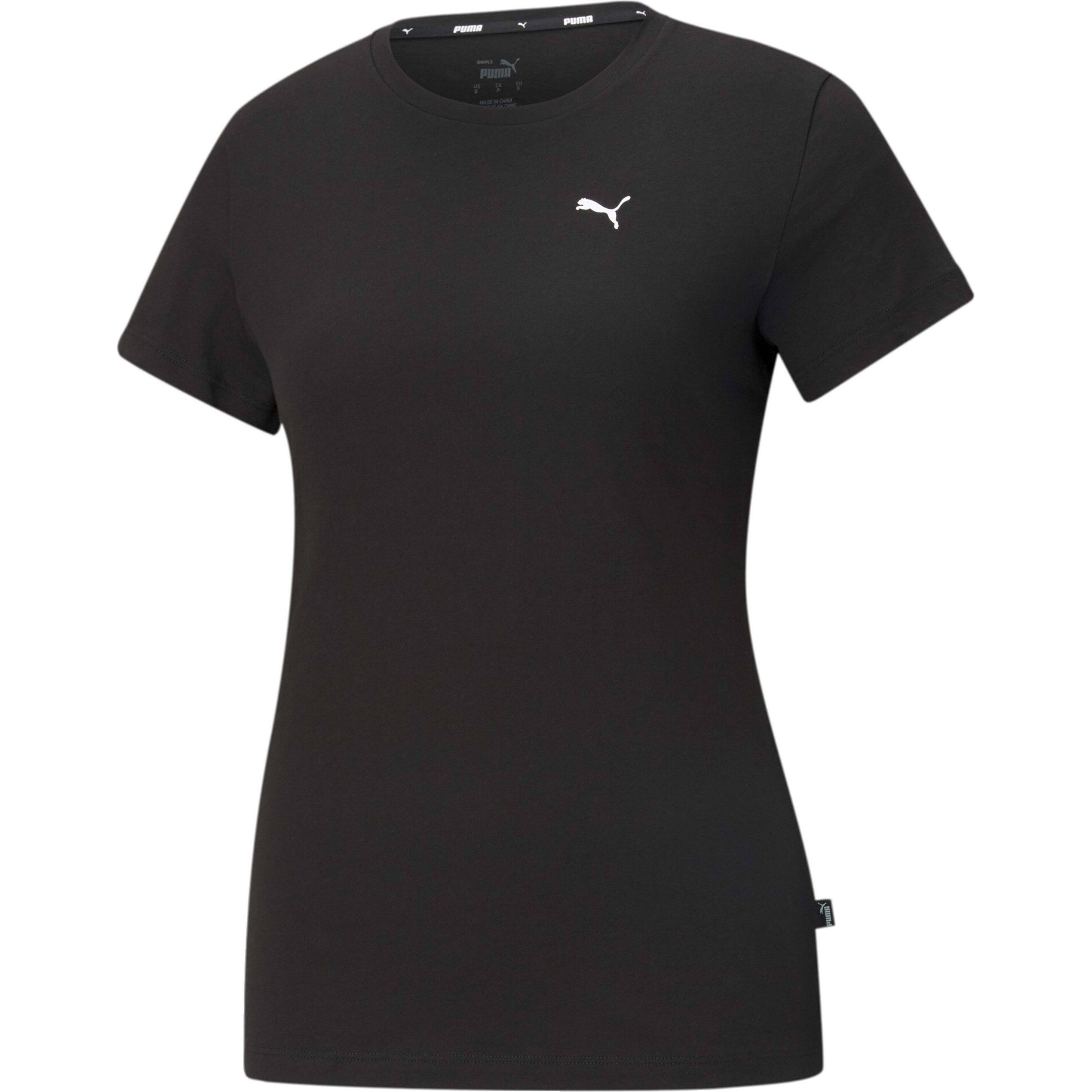 Puma, Damen, Sportshirt, ESS Small Logo Tee-586776 (S), Schwarz, S