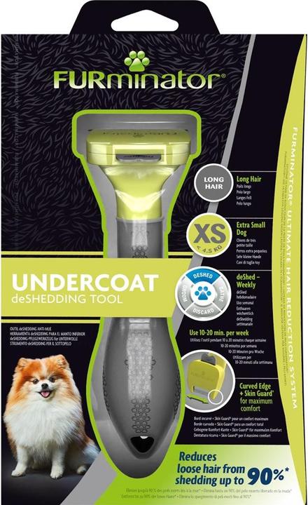 Actual product image FURminator Toy Dog - for long-haired dogs - XS (Dog)