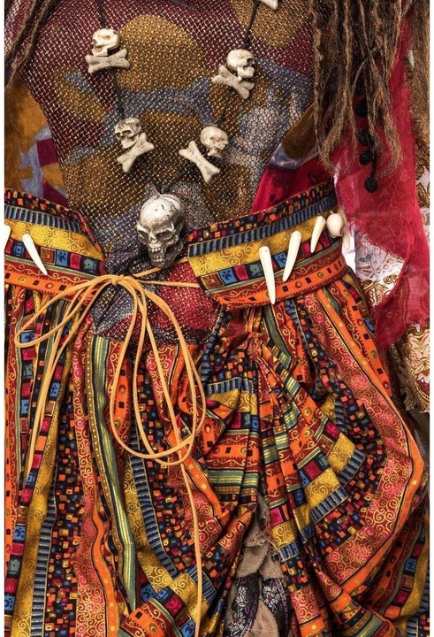 Actual product image Mask Paradise Voodoo witch Calypso (36, 38)
