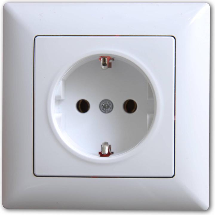 Produktbild Gunsan Visage Steckdose Unterputz Weiss