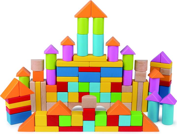 Actual product image Hape Wonderful Beech Blocks