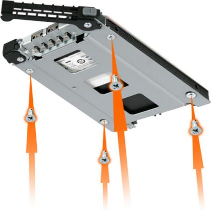 Produktbild Icy Dock EZ-Slide Nano Tray MB998TP-B 2,5” SATA HDD / SSD Tray für ToughArmor MB998SP-B