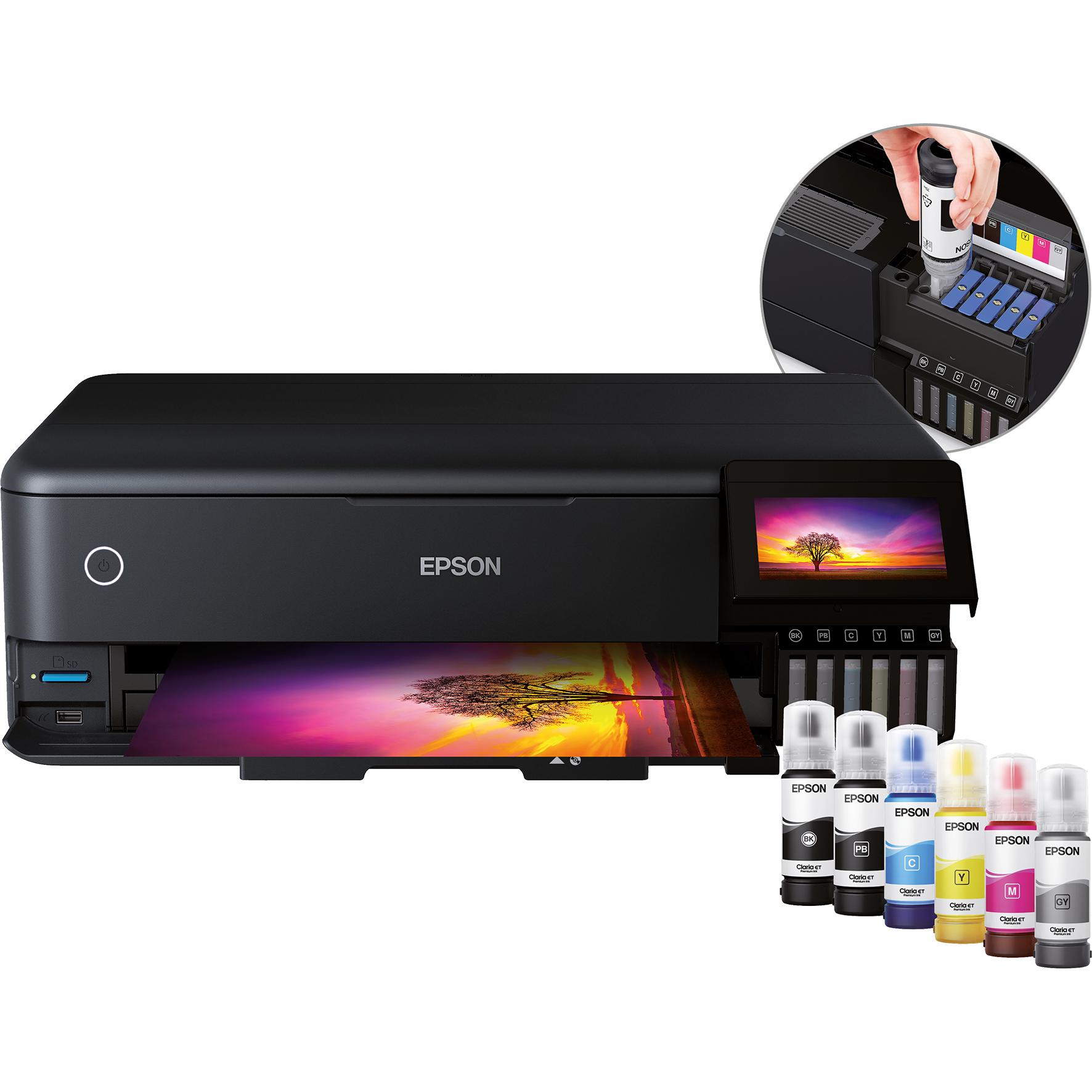 Thumbnail - Epson EcoTank ET-8550 (Tintentank, Farbe), Drucker, Schwarz